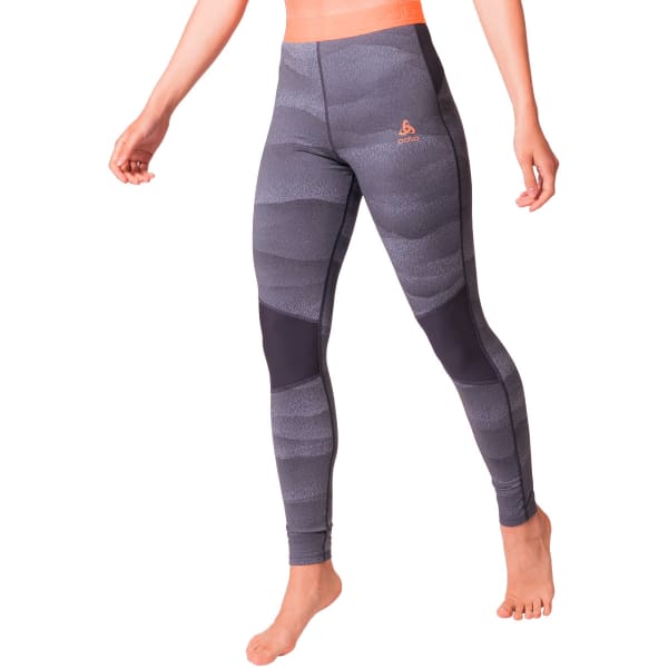 Collant thermique ODLO BL BOTTOM LONG WHISTLER ECO W FOLKSTONE GRAY/INDIA INK