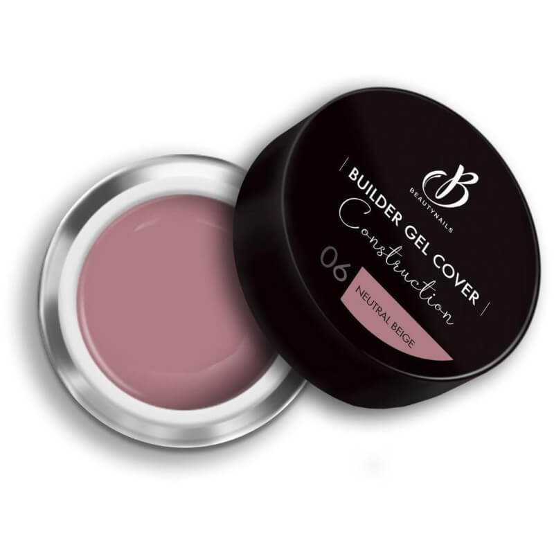 Gel de construction Builder gel cover 06 Neutral Beige Beauty Nails 50g