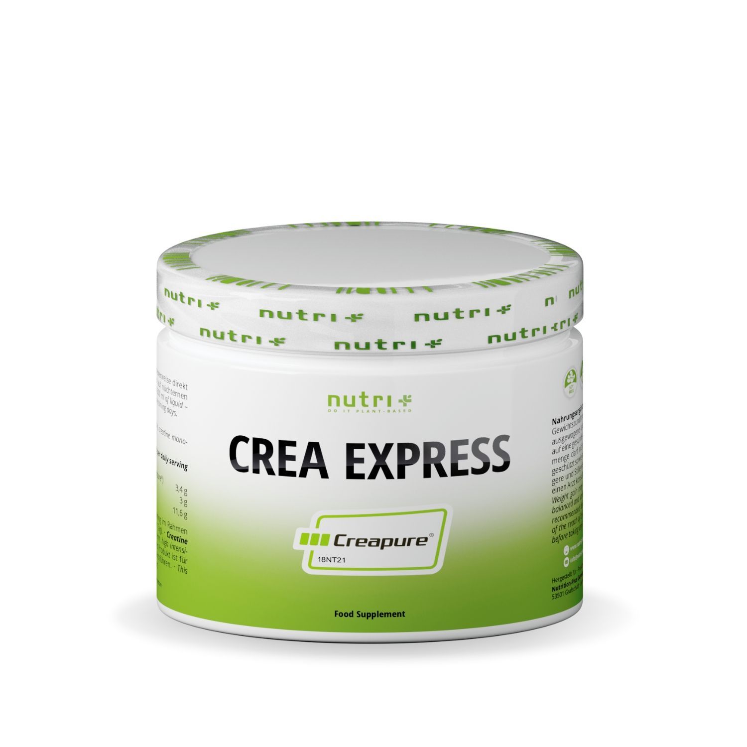 nutri+ Crea Express - Creatin Creapure mit Maltodextrin