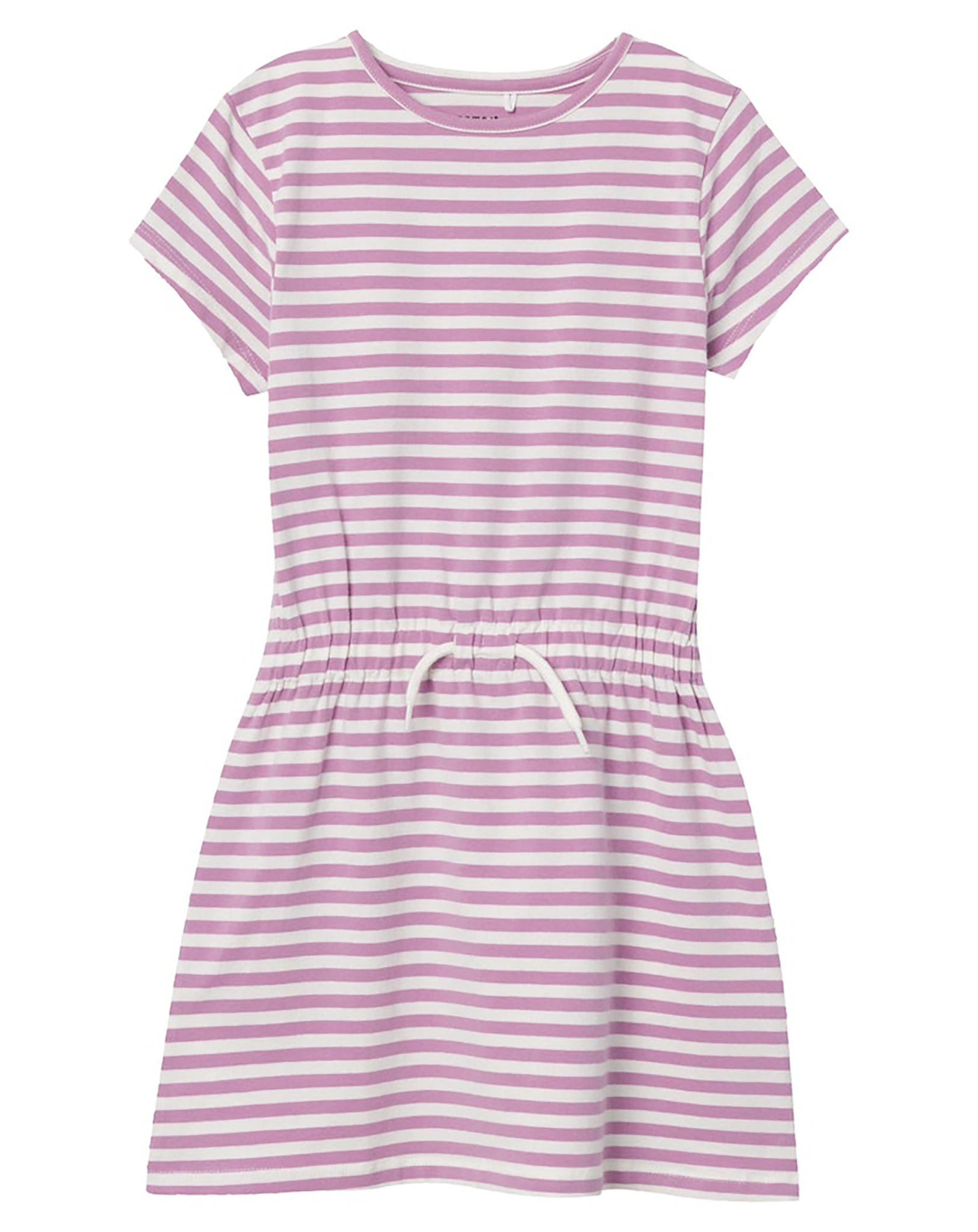 Jerseykleid NKFJIA gestreift in smoky grape