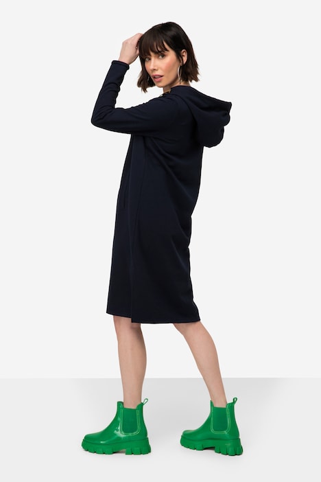 Sweatkleid, Kapuze, Kängurutasche, Langarm