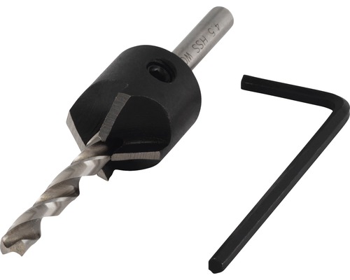 Wolfcraft voorboor Ø 4,5 mm met verzinkboor