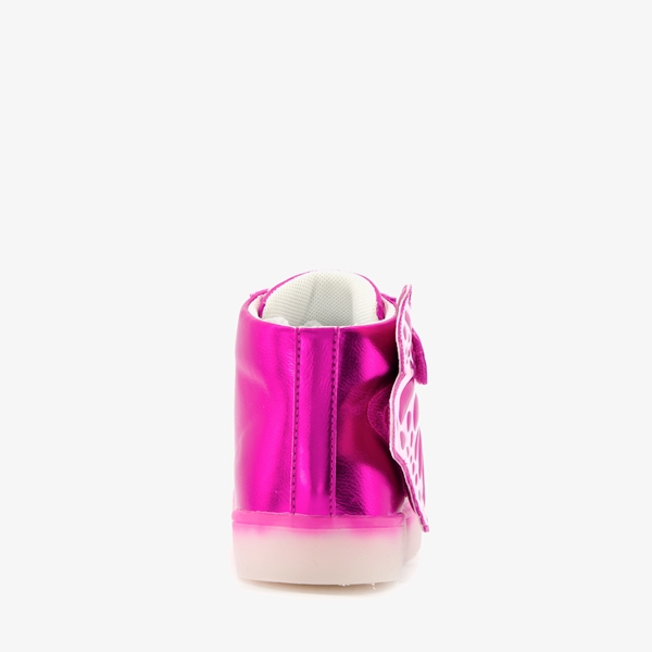 Blue Box meisjes sneakers met lichtjes roze