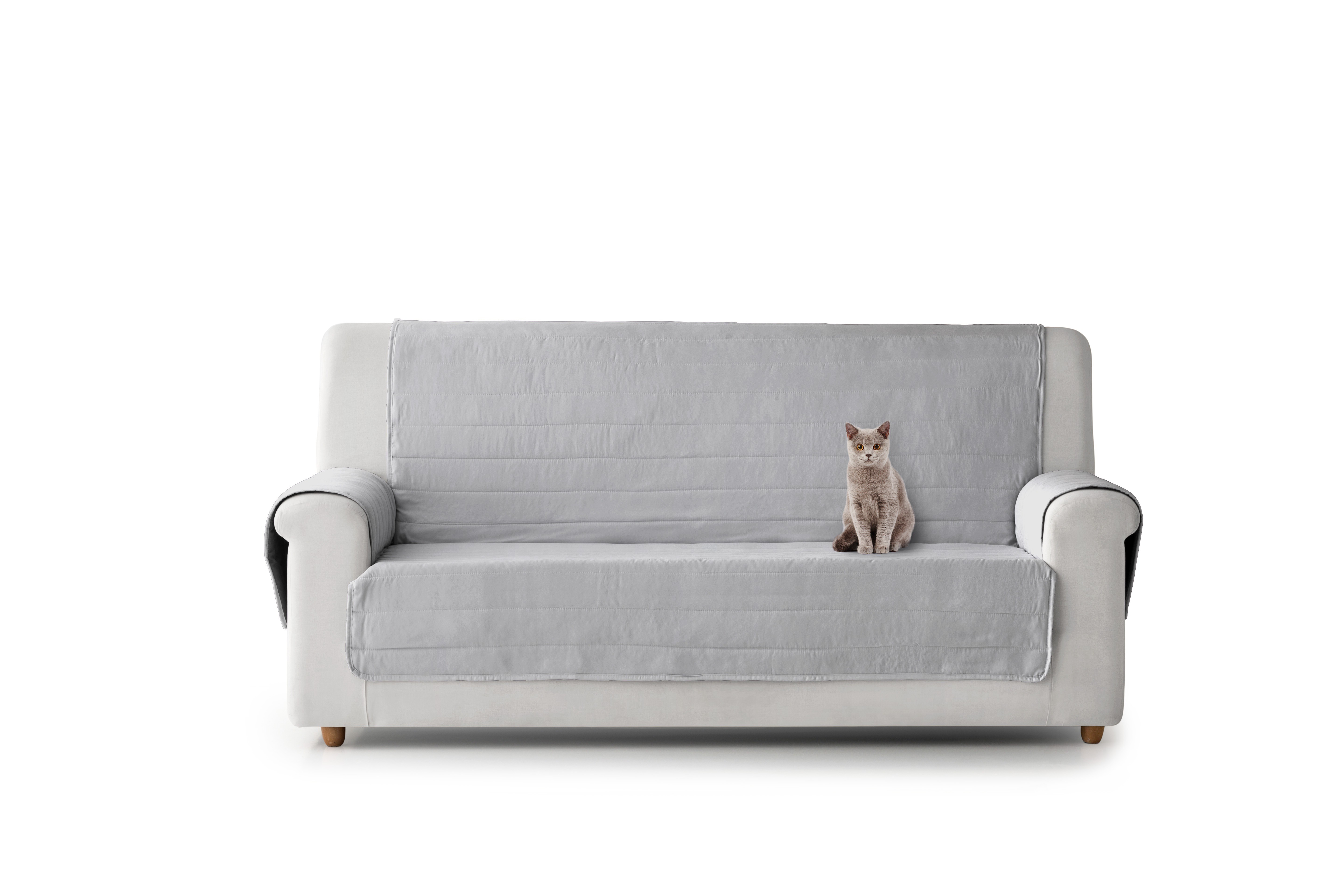 Capa reversível acolchoada para sofá de cachorro Florence