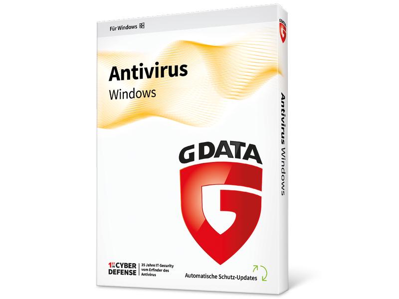 G DATA Antivirus Box, Vollversion, 3 PC Kompromissloser High-Performance-Schutz für Ihre Daten