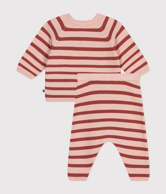 Ensemble 2 pièces en tricot de coton bébé