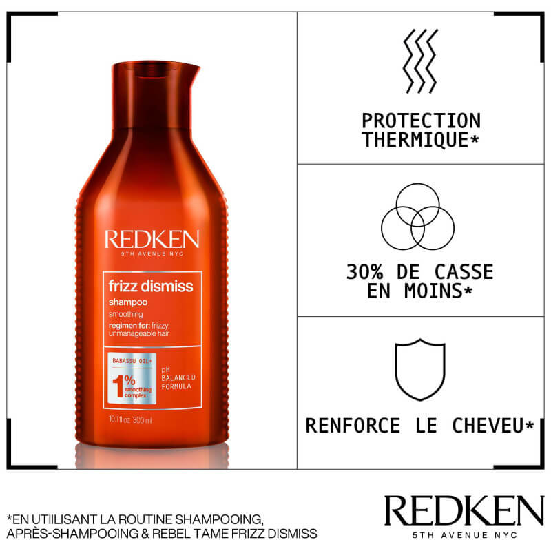 Shampooing anti-frisottis Frizz Dismiss Redken 500ML