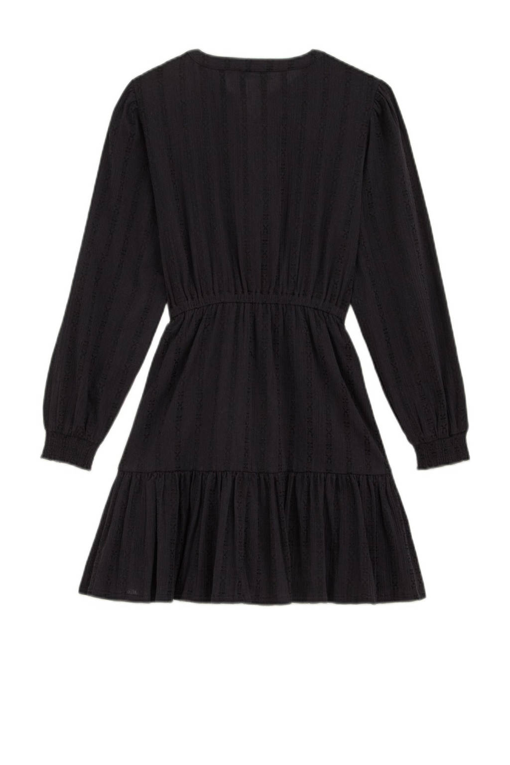 WE Fashion trapeze jurk zwart