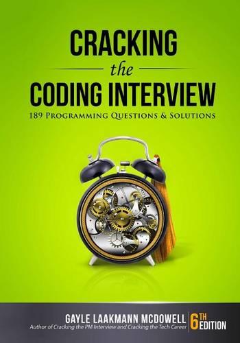 Cracking the Coding Interview (Paperback)