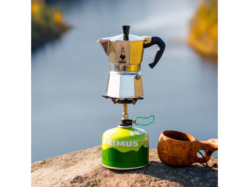 Bialetti Espressokocher Moka Express 3 Tassen, Silber Italienische Espressokanne – ein Design-Klassiker