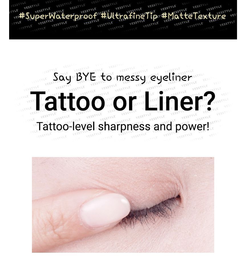 MACQUEEN - Waterdichte Tattoo Pen Eyeliner - 2 kleuren
