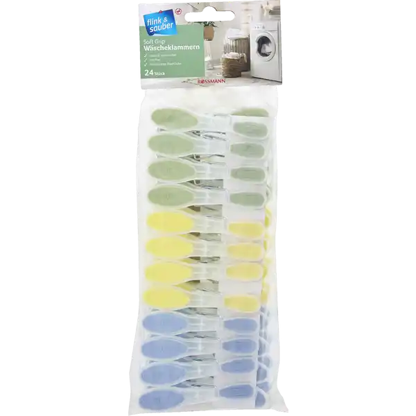 Wäscheklammern SoftGrip