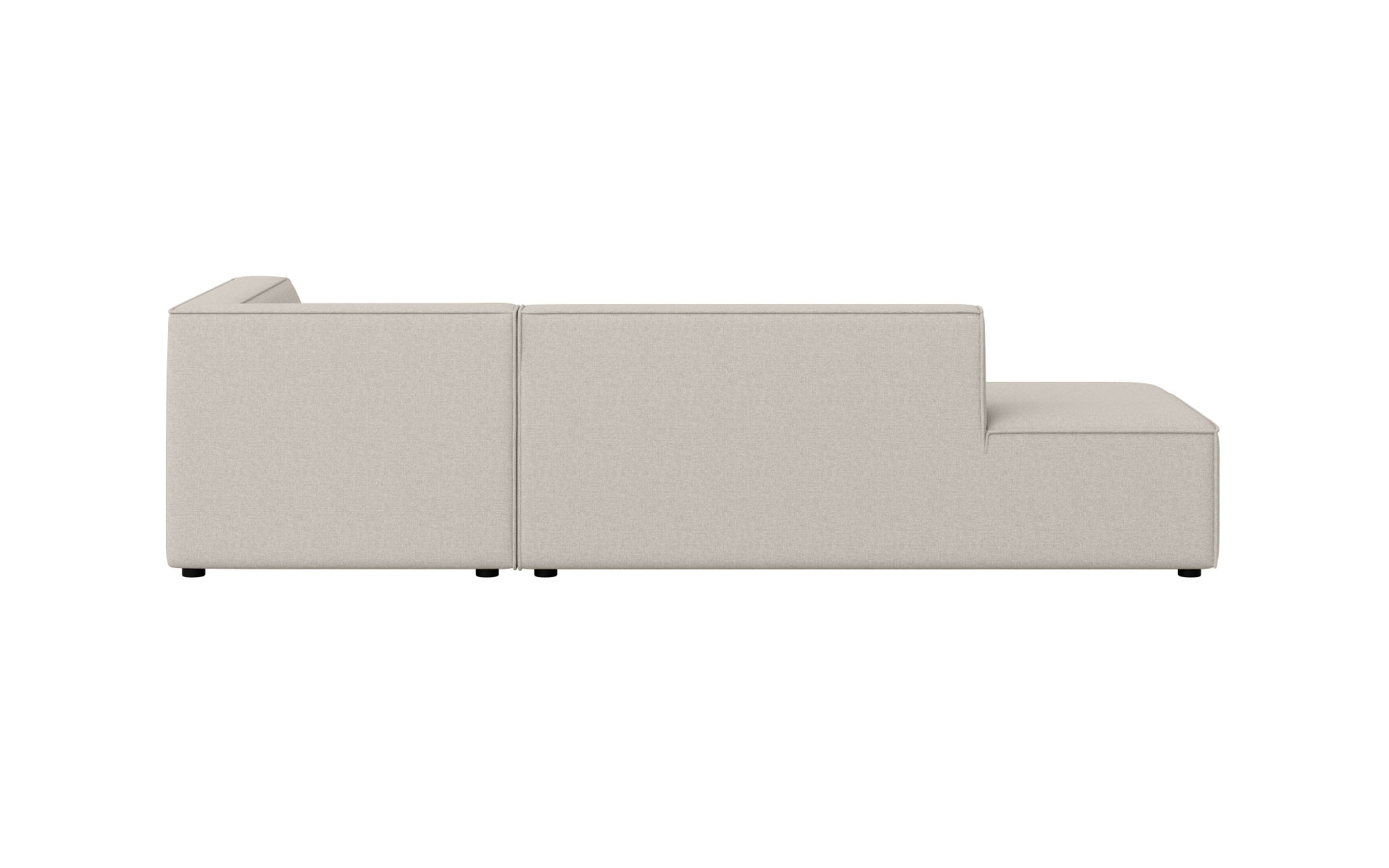 GOODproduct Ecksofa »Ecksofa Cavan mit Ottomane links oder rechts bestellbar« L-Form mit Wellenunterfederung, Masse B/T/H: 270/180/72 cm