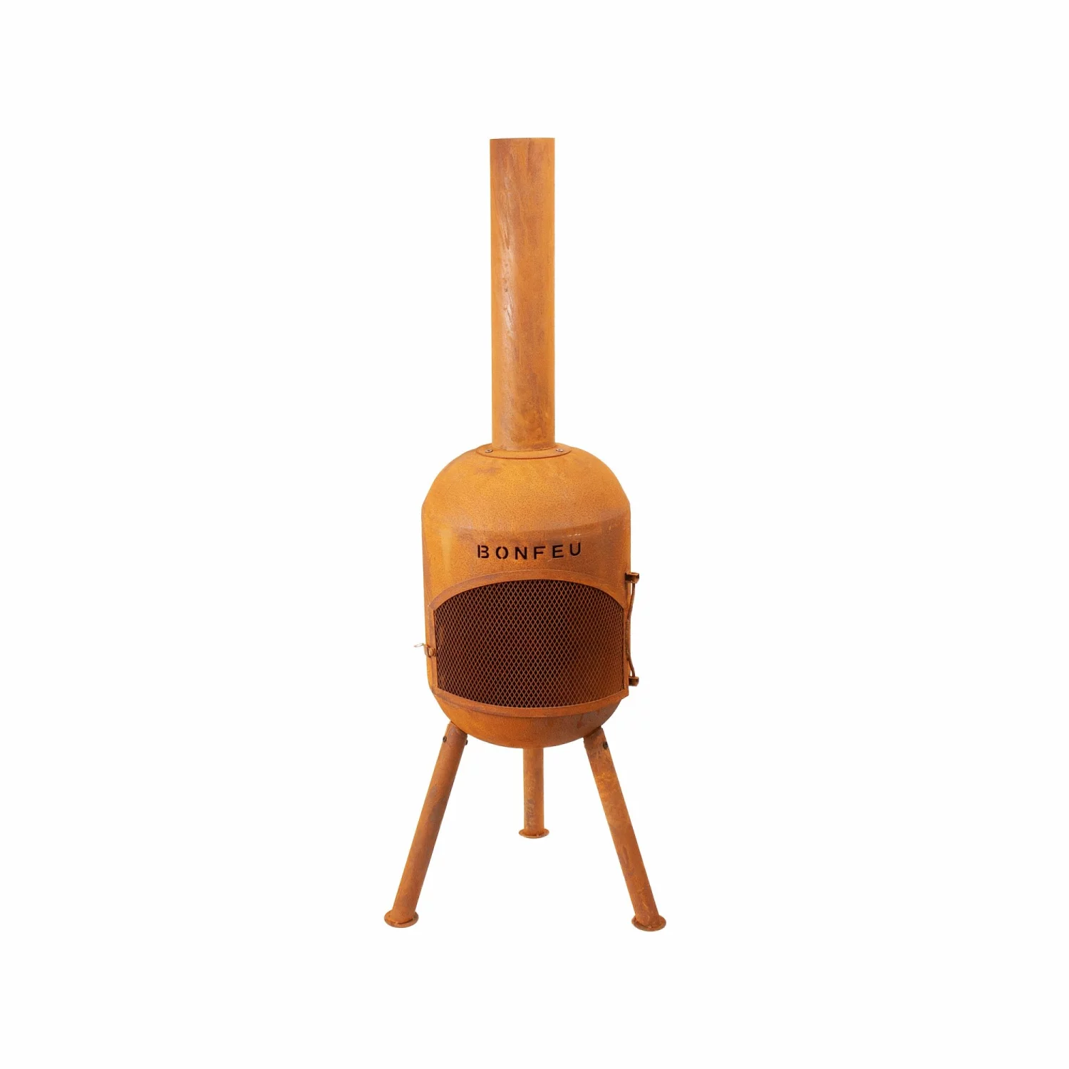 BonFeu 3401R BonSolo Kachel voor buiten - Roest - 126cm - 34cm