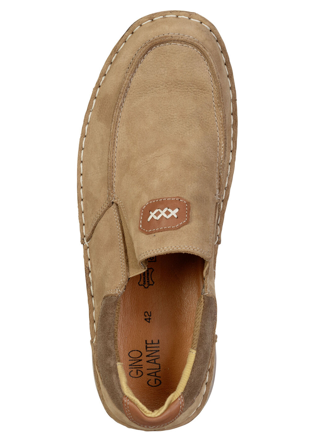 GINO GALANTE, leichte Herren-Slipper, mit herausnehmbarem Fussbett