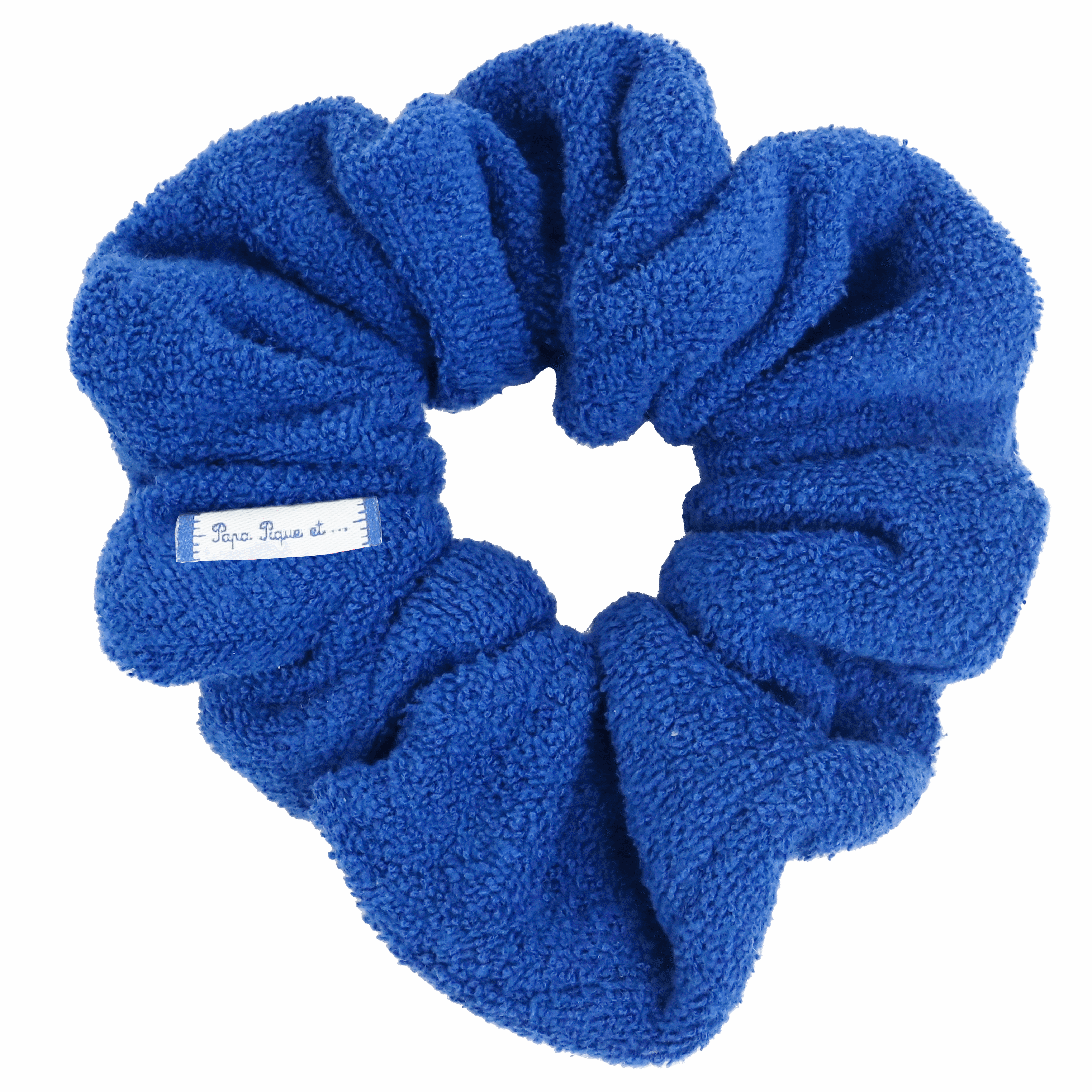 Chouchou Eponge Bleu Navy