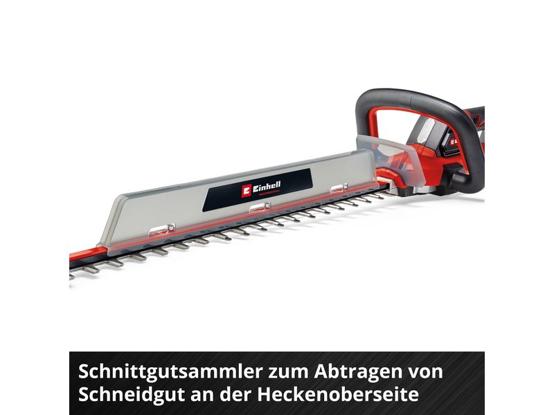 Einhell Professional Akku-Heckenschere GP-CH 18/61 Li BL-So Heckenschere mit zwei Geschwindigkeitsstufen