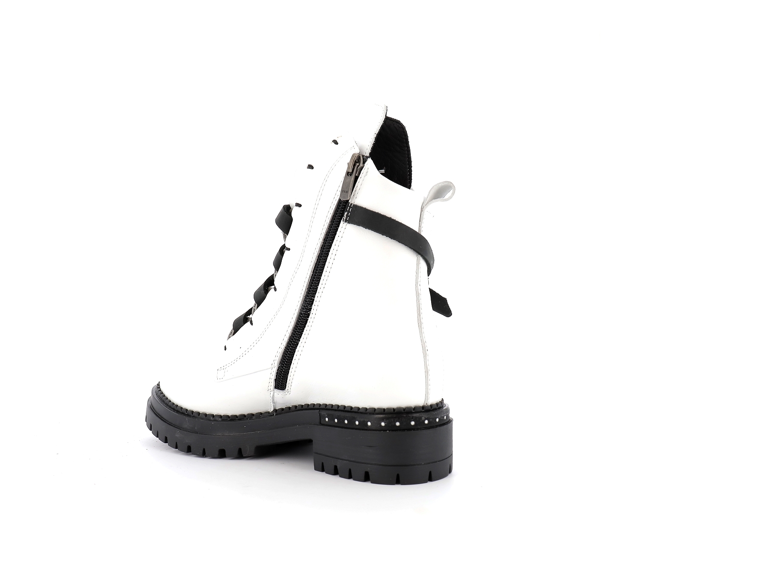 Metamorf ose-KAIDE Cuir Blanc