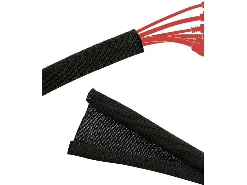 LTC PRO CABLE TUBE - Kabelisolering - 25 m - sort