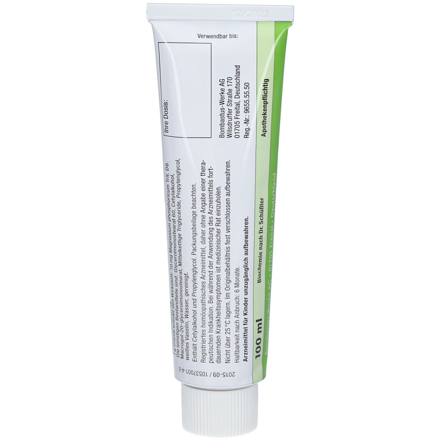 Biochemie 7 Magnesium phosphoricum D 6 Creme
