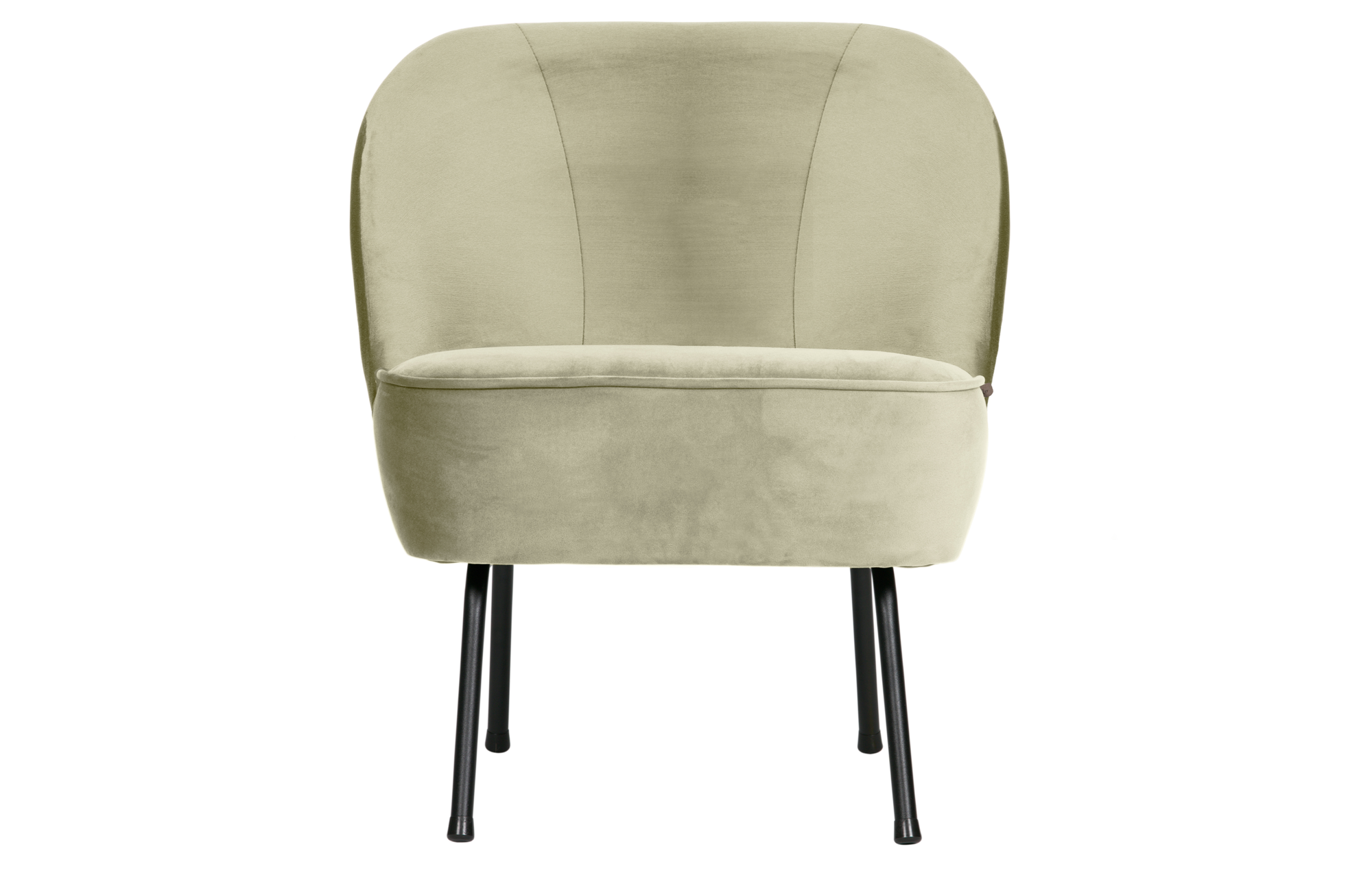 Fauteuil Vogue fluweel - Pistache