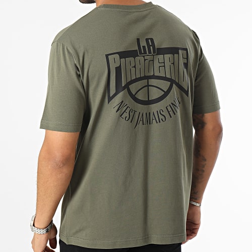 Tee Shirt Oversize All Star Vert Kaki Noir