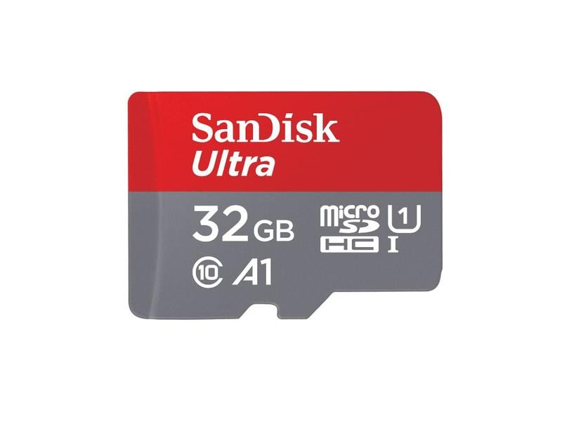 SanDisk microSDHC-Karte Ultra UHS-I A1 32 GB MicroSDHC-Karte, Class 10, 32 GB