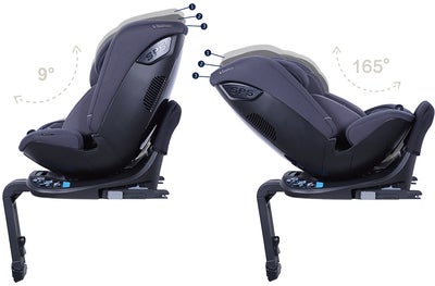 Beemoo Rotate i-Size Bilstol, Anthracite