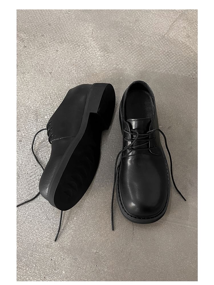 Malnia Home - Kunstleren veterschoenen