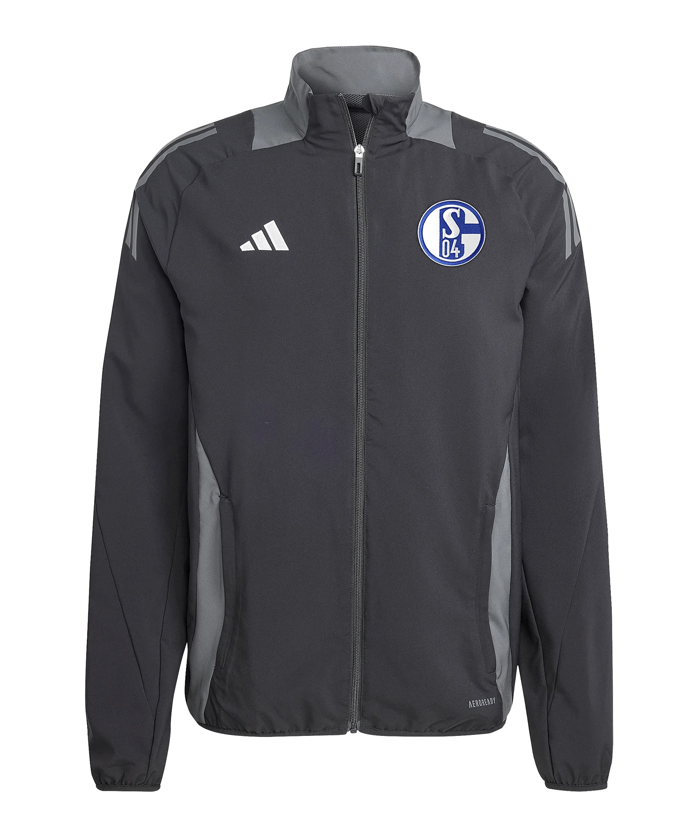 adidas FC Schalke 04 Tiro Jacke Schwarz