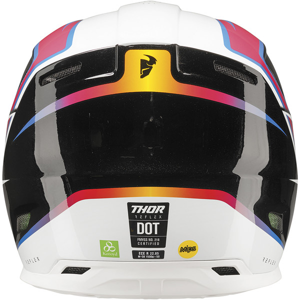 Thor Motocross - Casque Reflex Accel Blanc / Noir / Multicolore