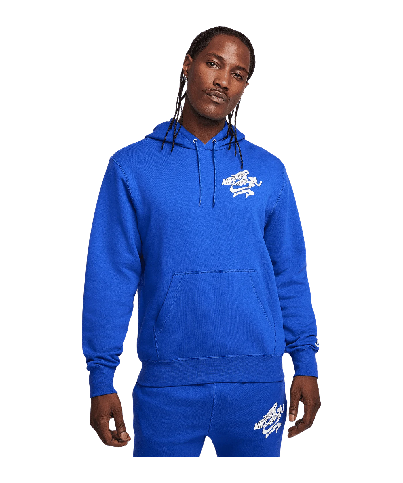Nike Club Hoody Blau F480