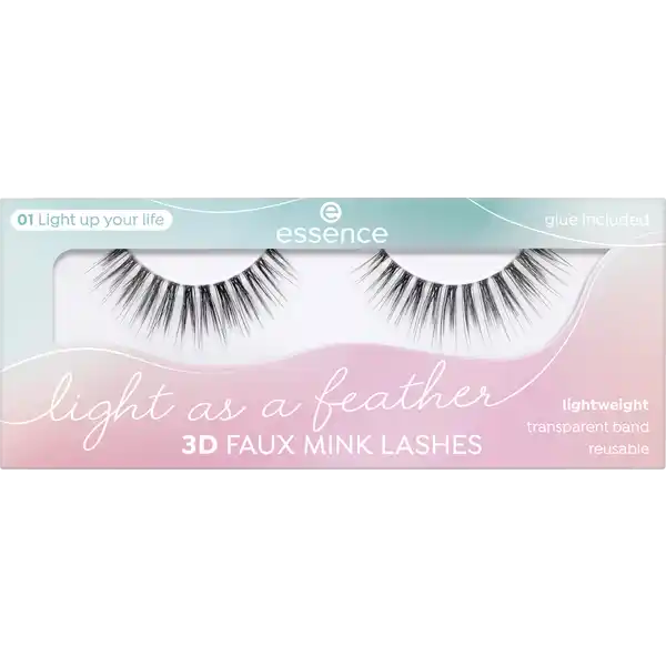 Light as a feather 3D faux mink lashes 01