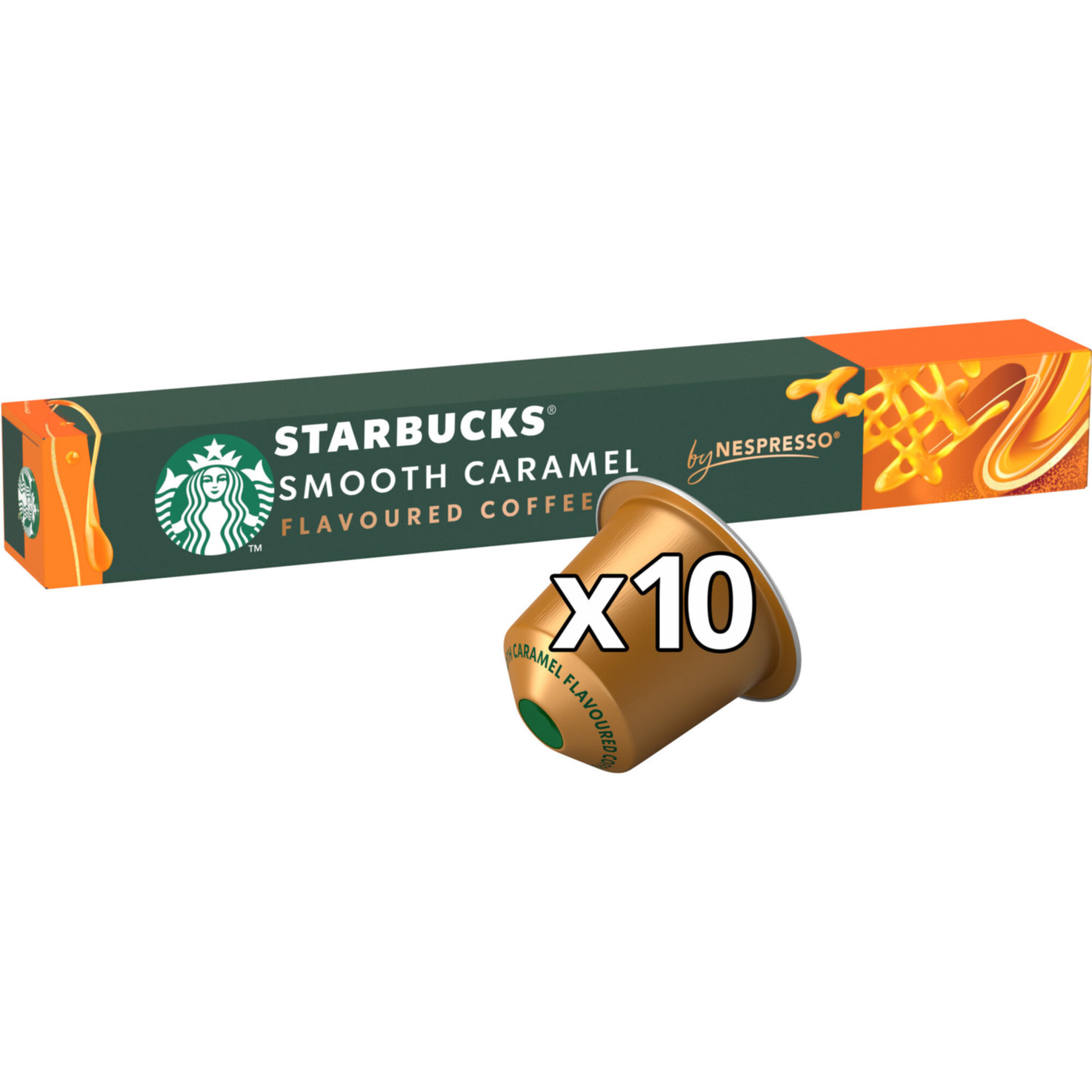 Starbucks Nespresso Kaffee Caramel 10 Stück