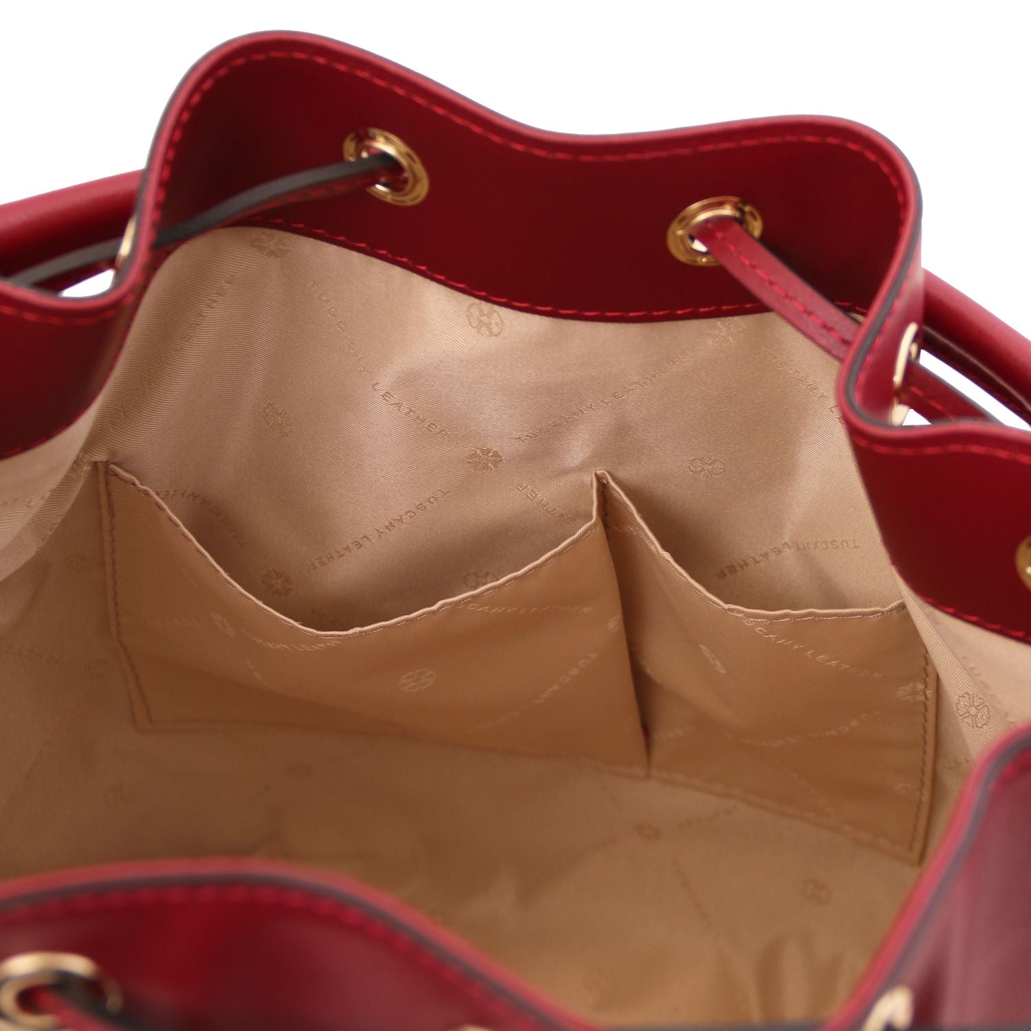 TL141531 – Vittoria – leren bucket bag