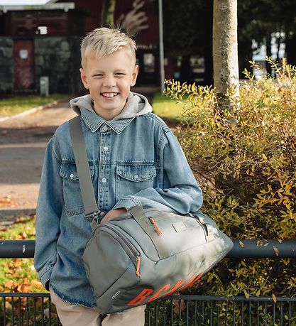 Beckmann Sportstaske -  Grøn/Orange