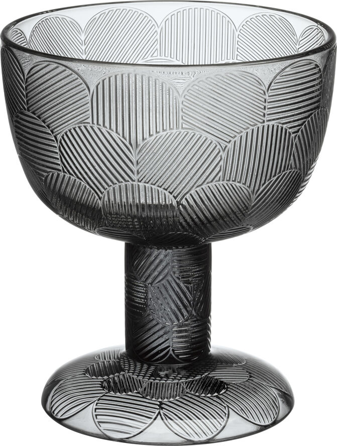 Iittala Miranda skål på fod 14,5 cm - grå Grå