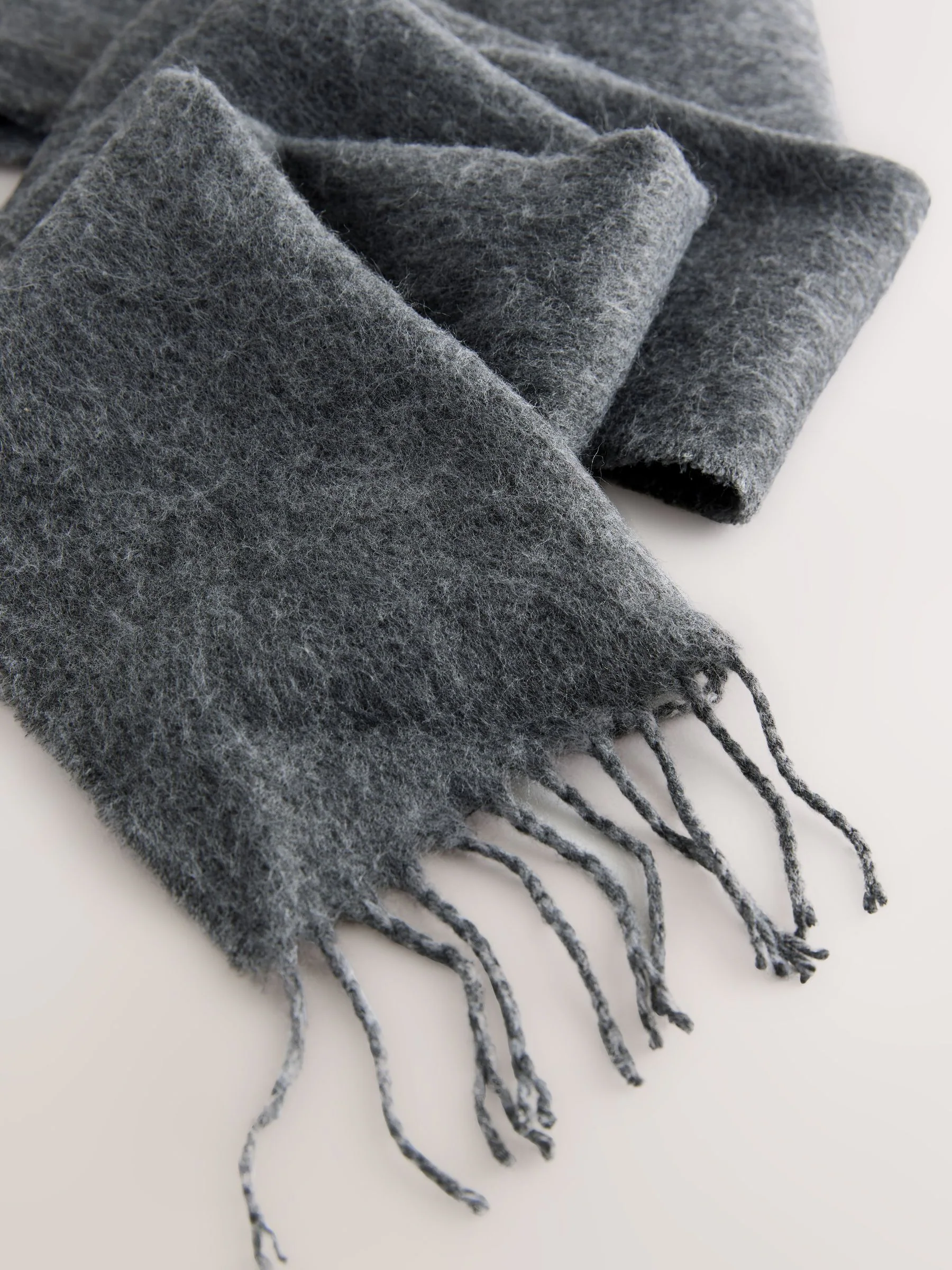 Grijs - Baker Boy Hat And Scarf Set