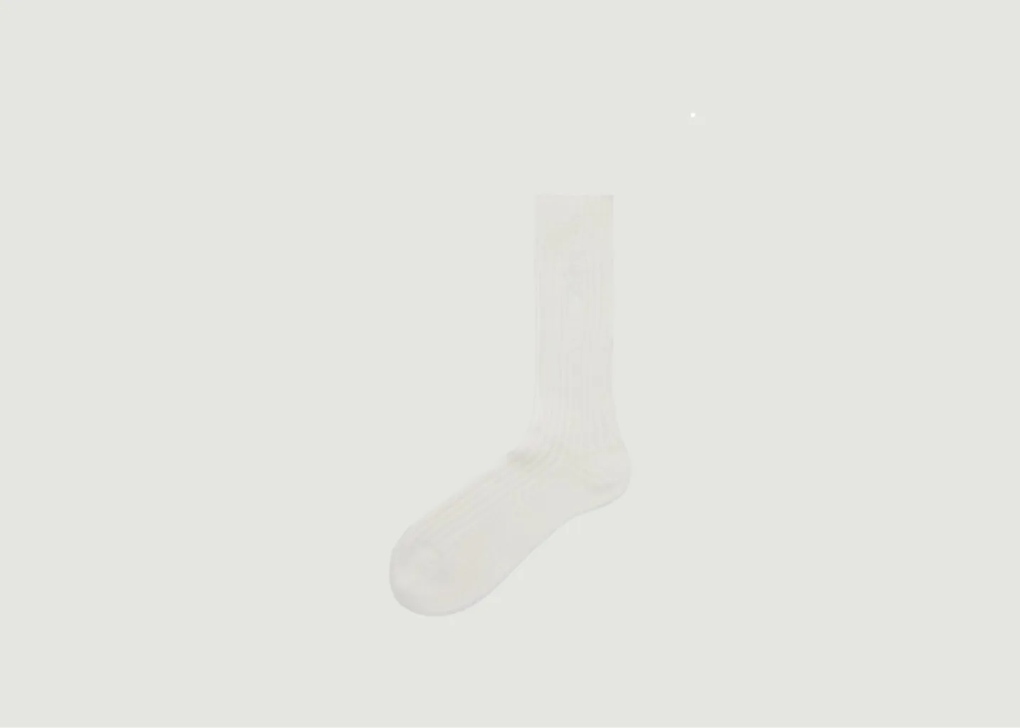 Paire de chaussettes unies en coton mélangé AMI Paris