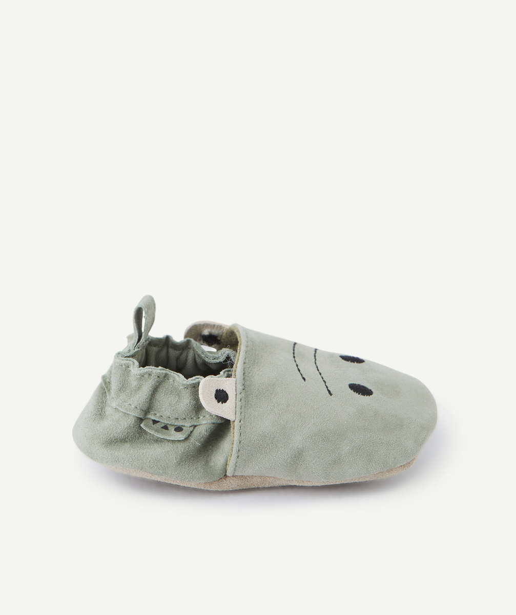 CHAUSSONS BÉBÉ GARÇON ANIMATION CROCODILE