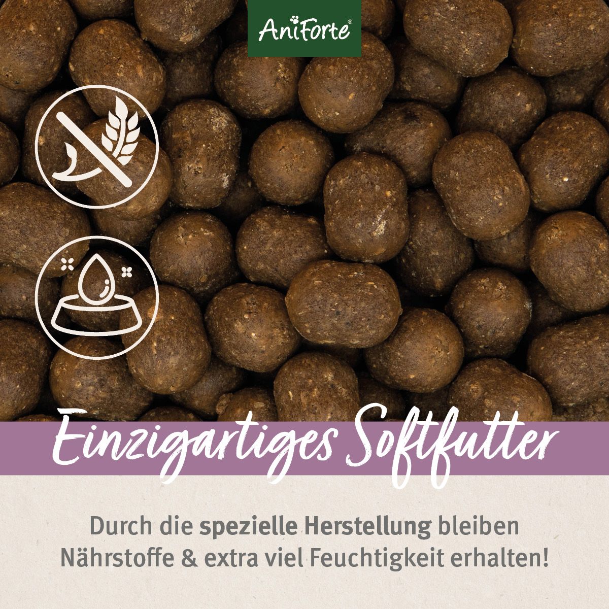 AniForte Trockenfutter FreelandDuck - Leckere Ente mit Hirse