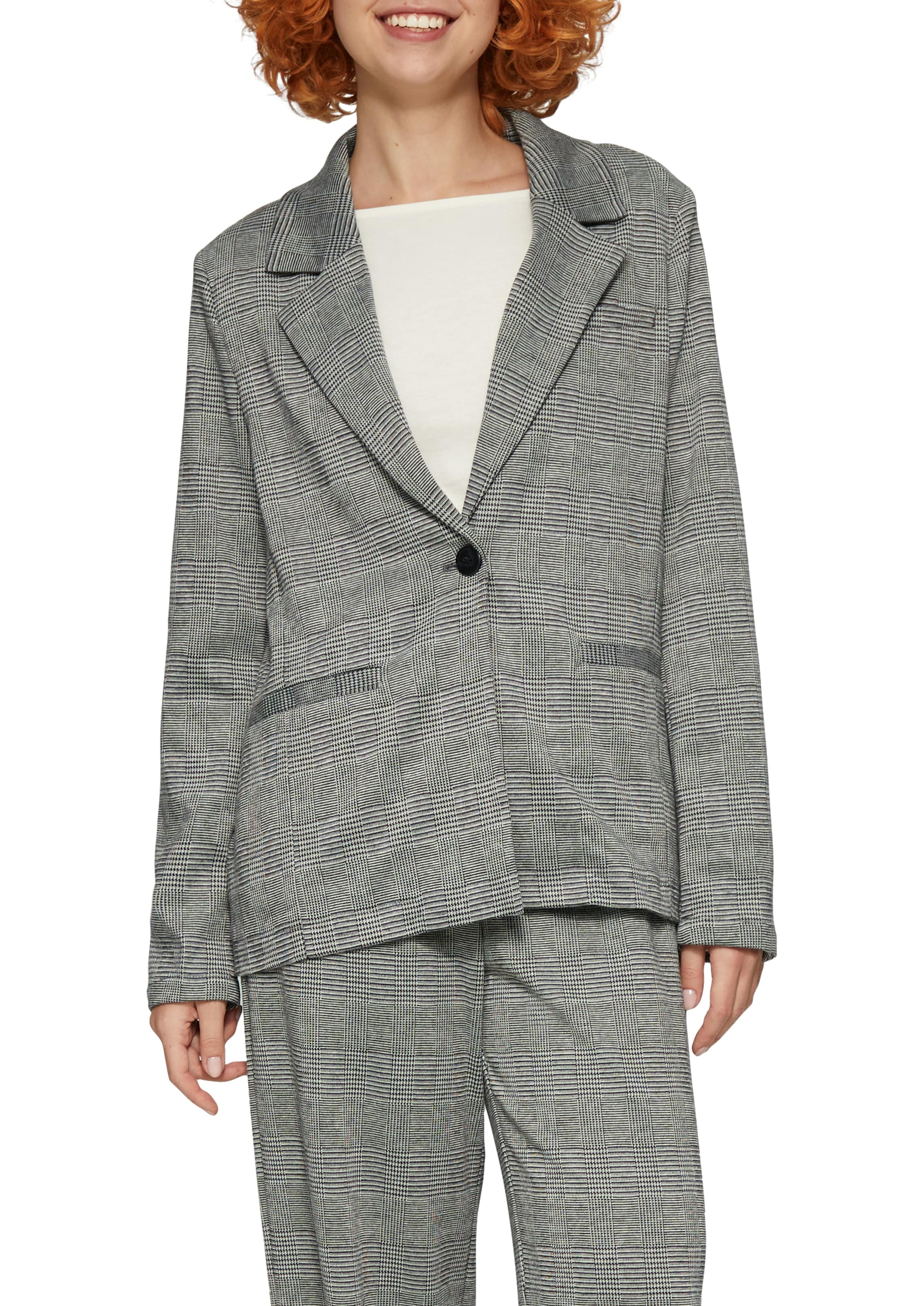 QS Longblazer , in karierter Optik