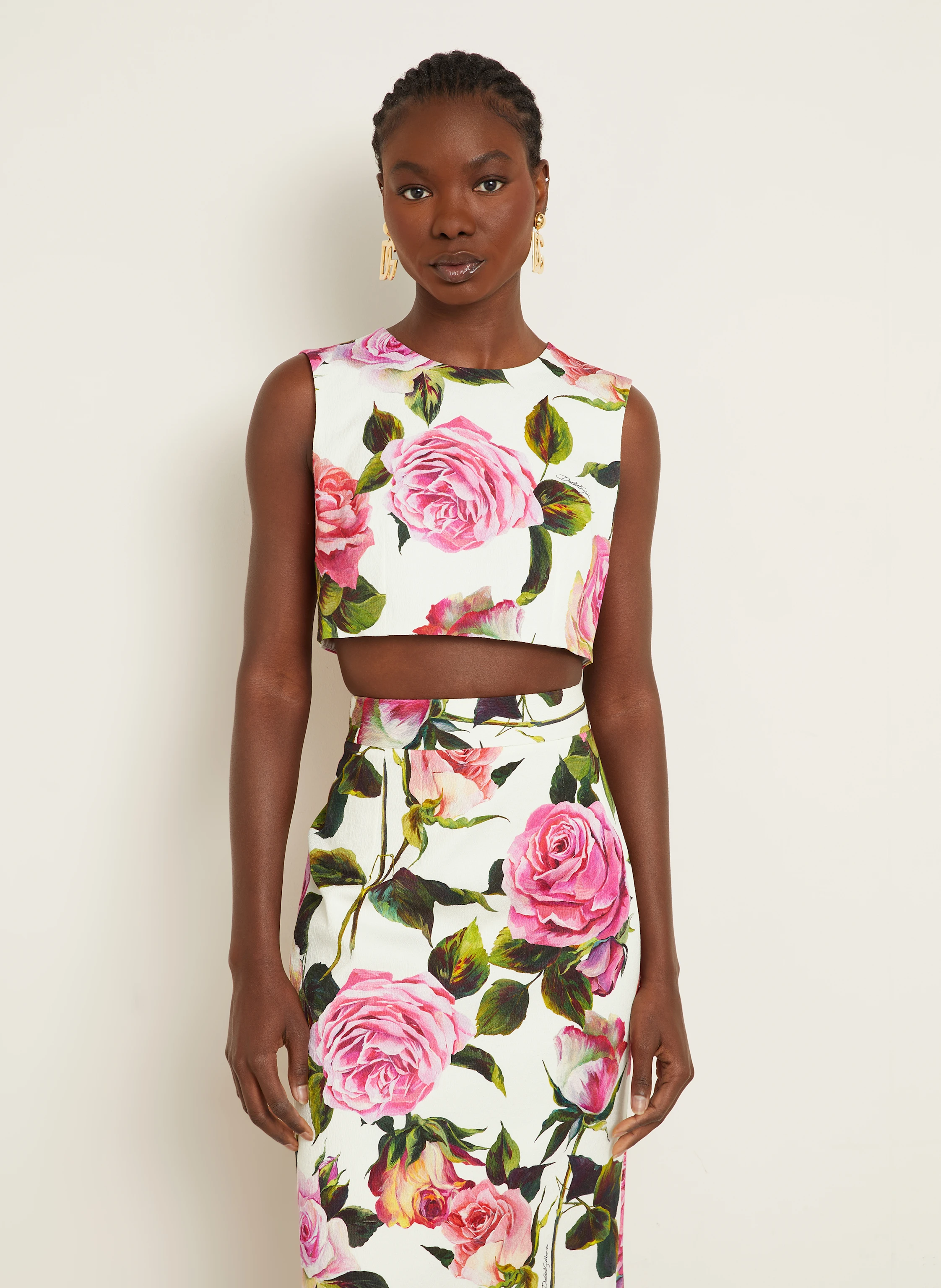 DOLCE & GABBANA Cropped-Top