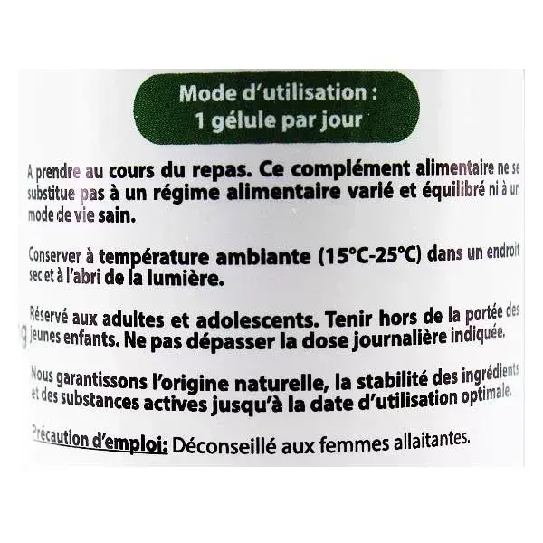 Vit'all+ Vitex agnus-castus 200mg Orgânico 90 Cápsulas Vegetais