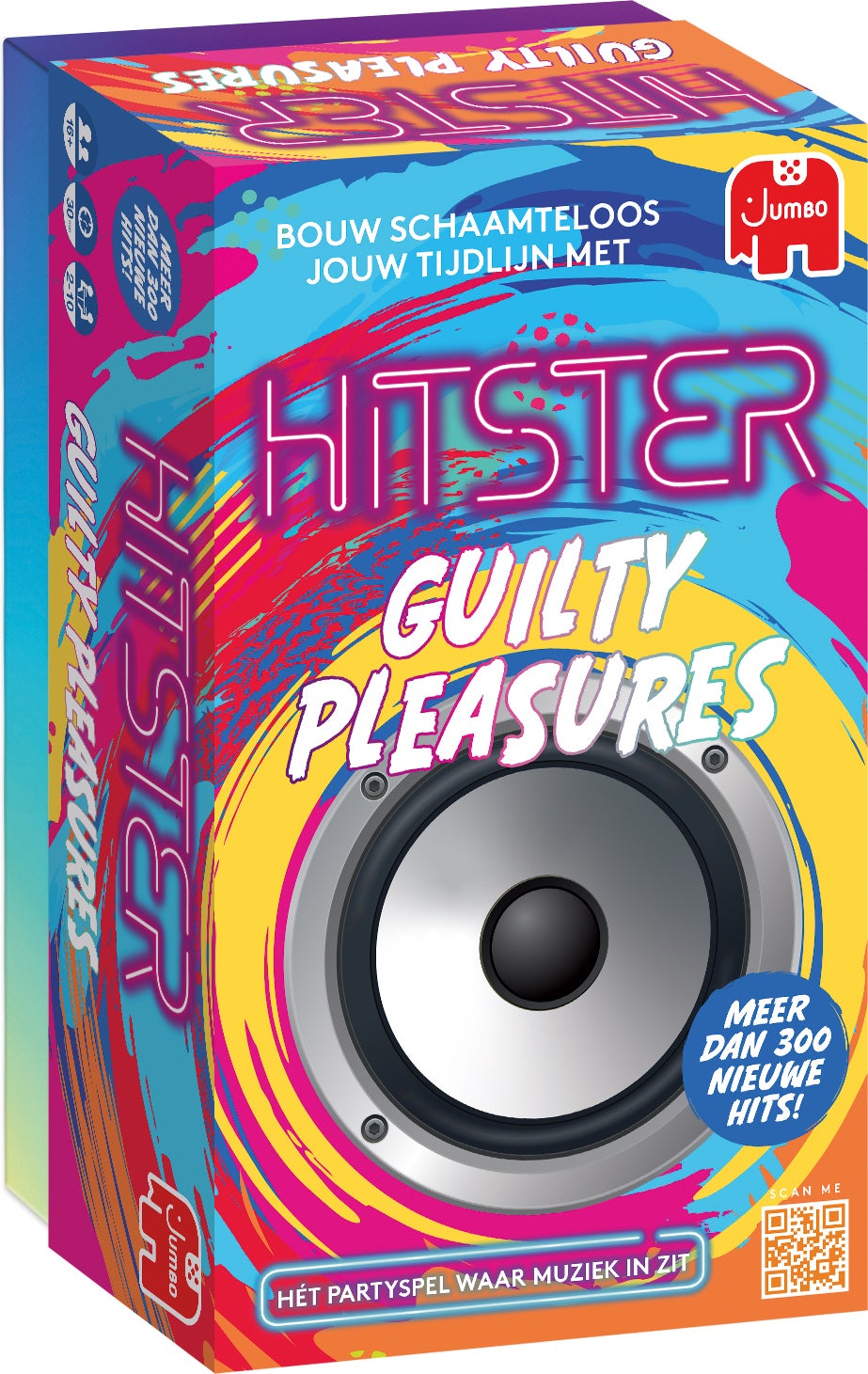 Jumbo kaartspel Hitster Guilty Pleasures