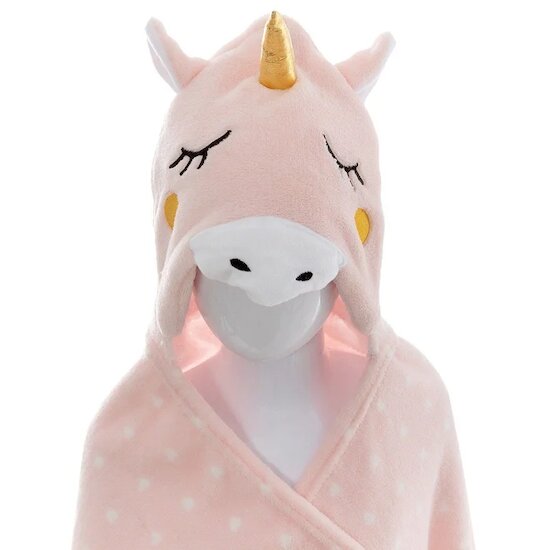 Plaid licorne   Rose        de               Atmosphera