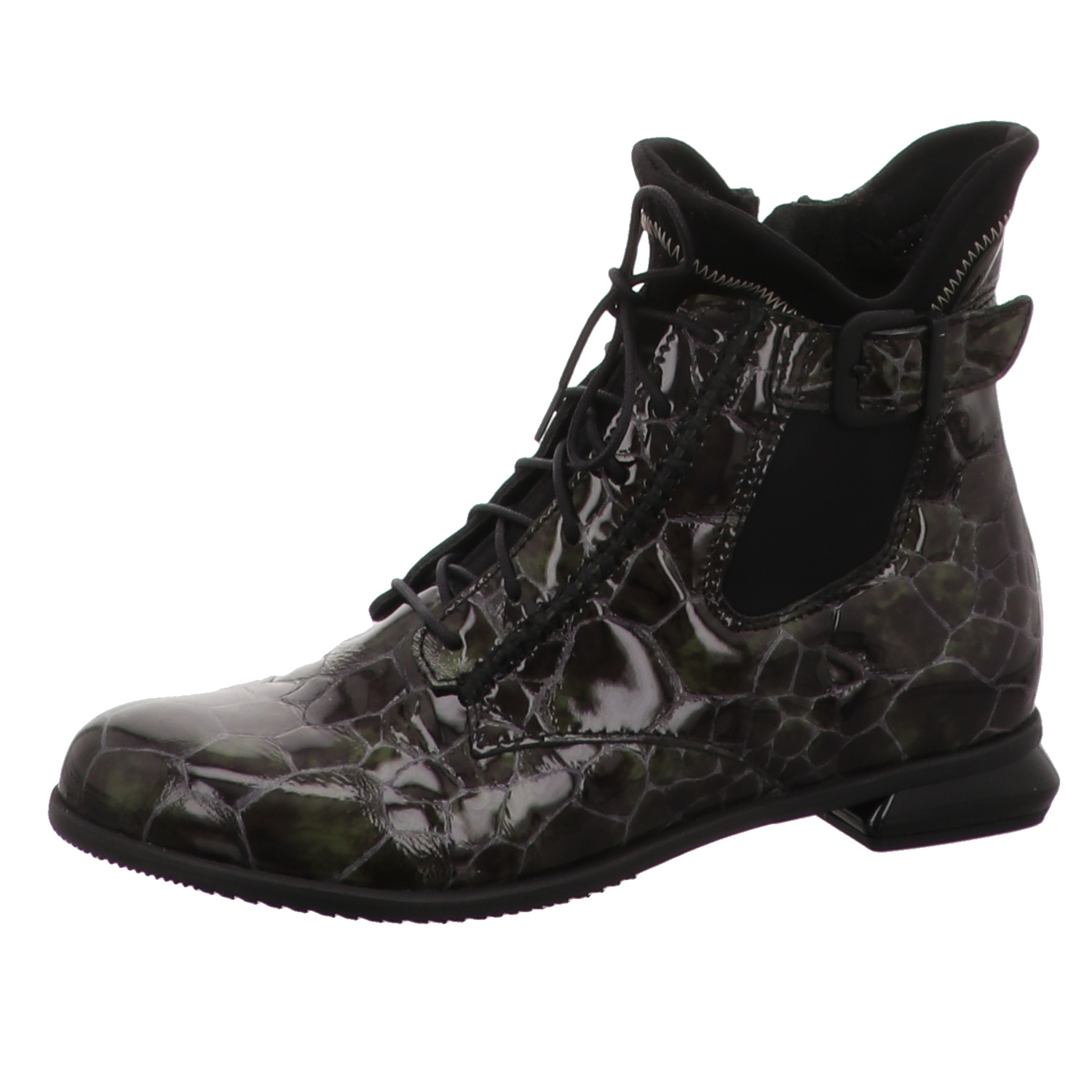 Simen Schnürstiefel grün