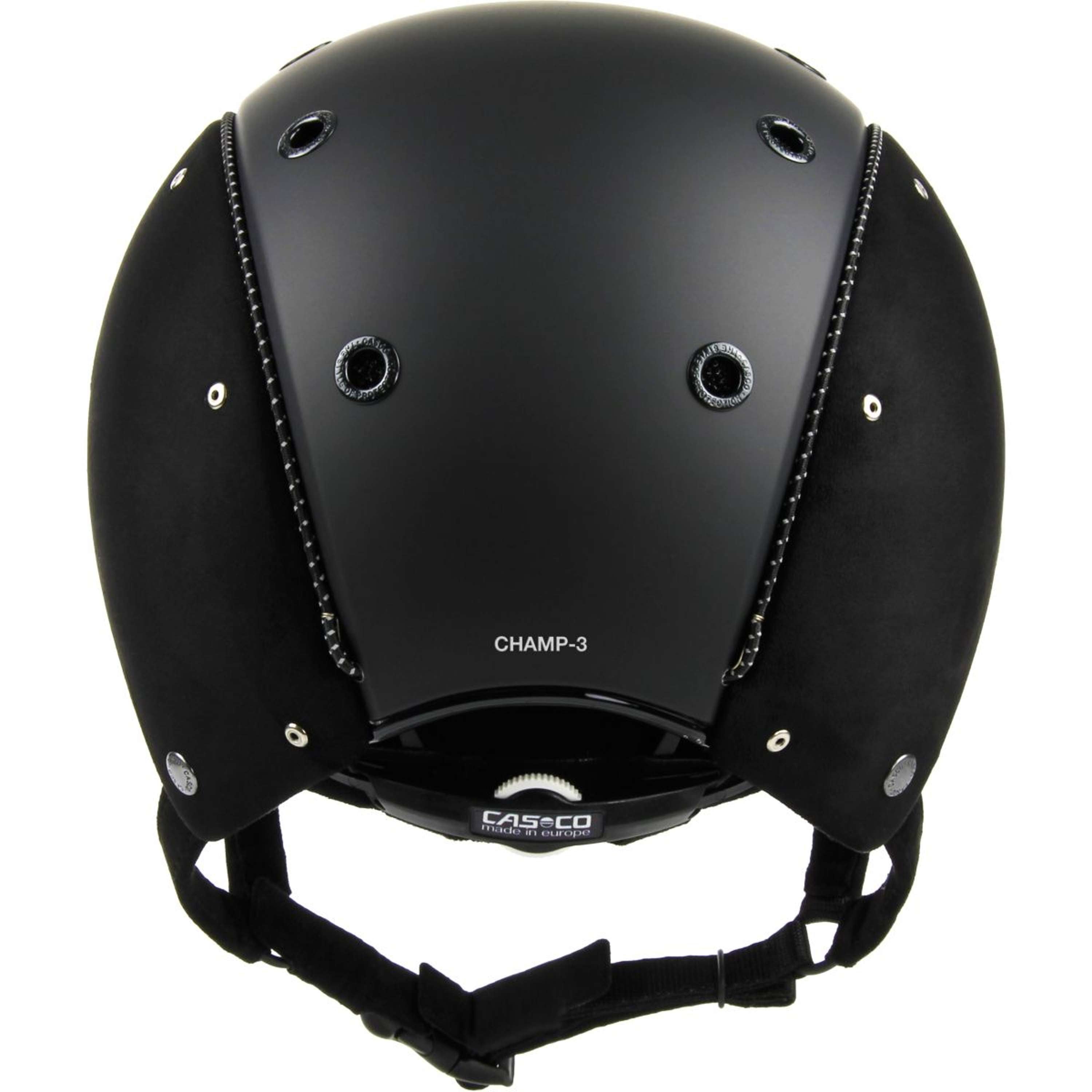 Casco Cap Champ-3 Nubuk Embellis Black