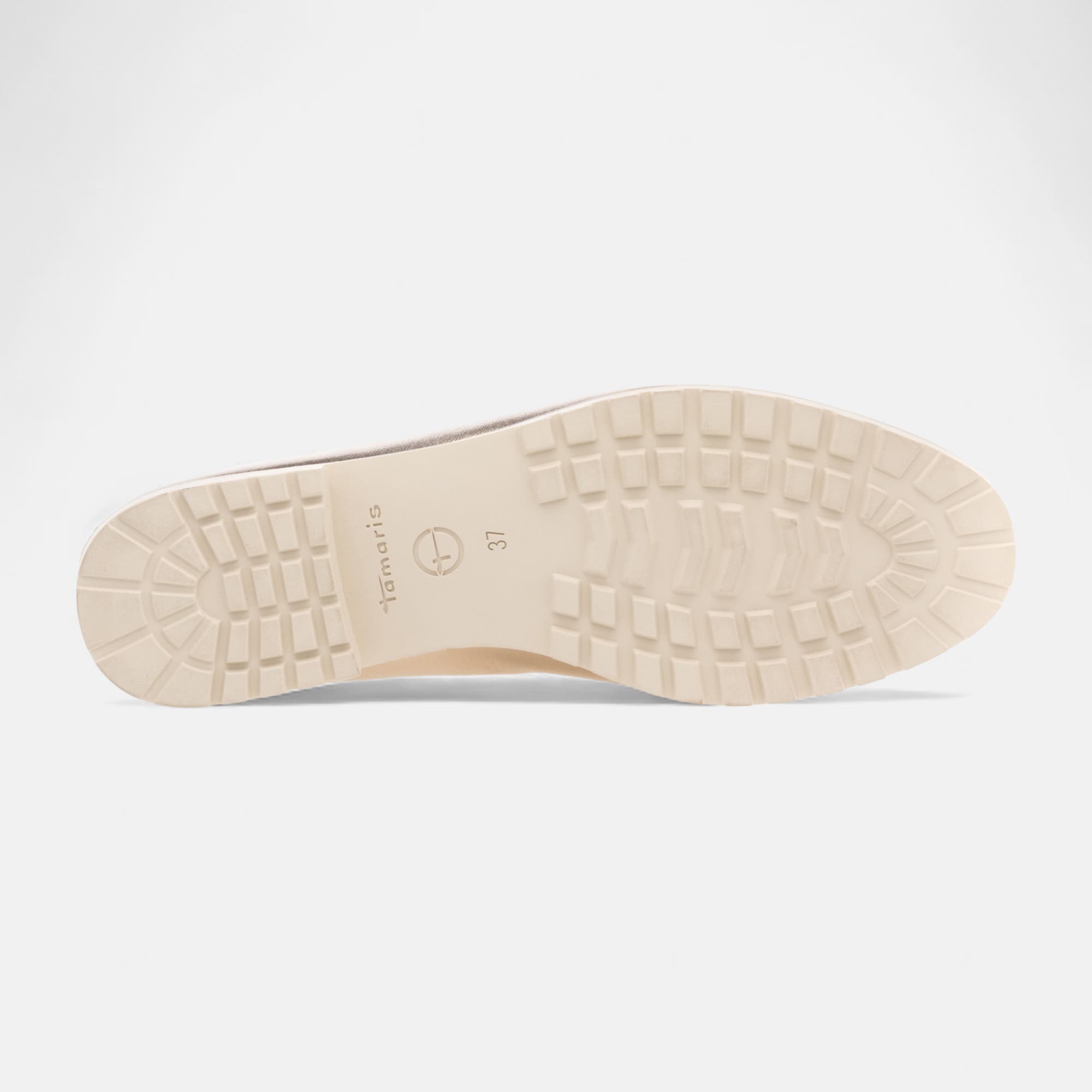 Mocassins Femme en cuir or
