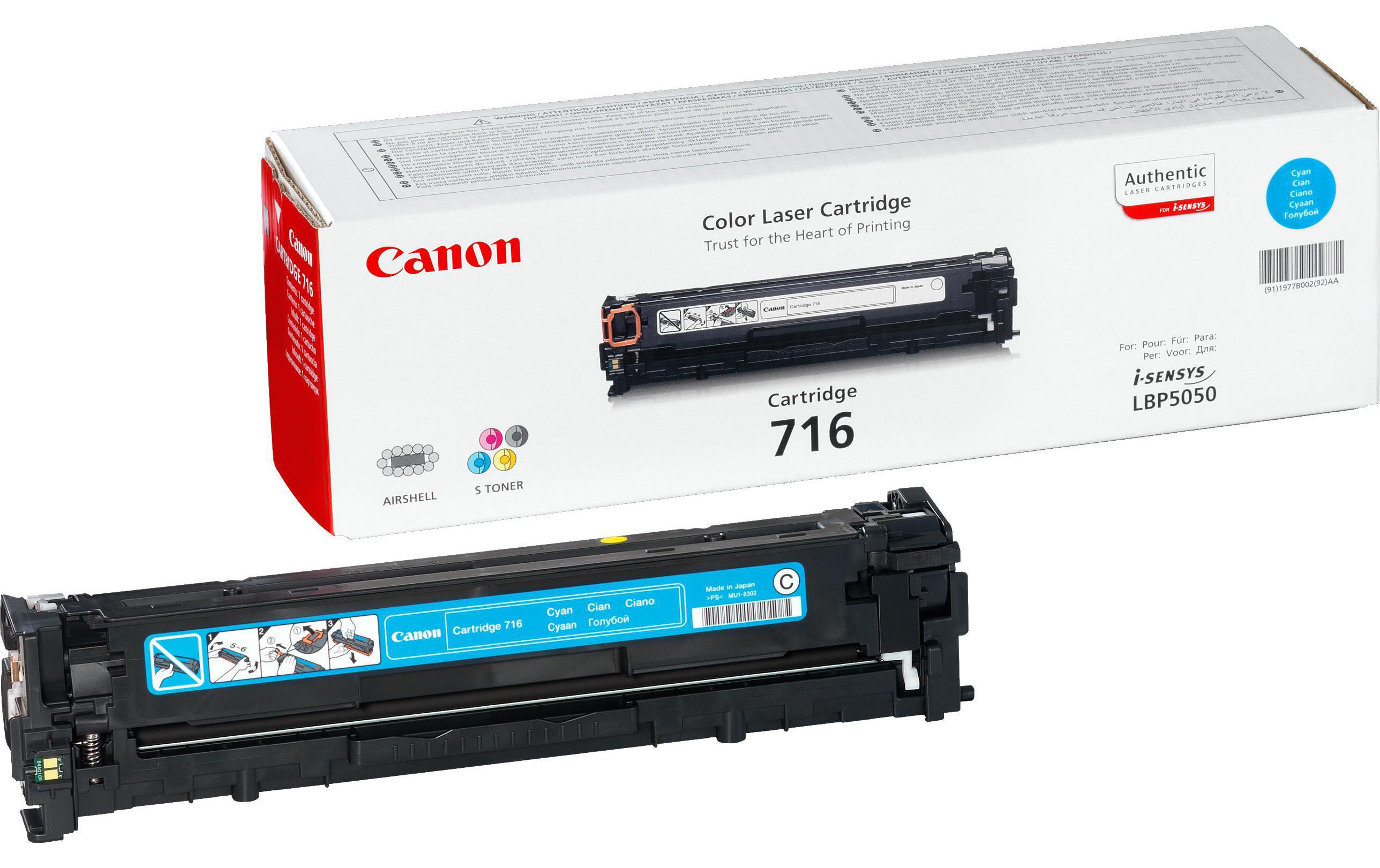 Toner 716 / 1979B002 CyanOriginal-Toner, cyan